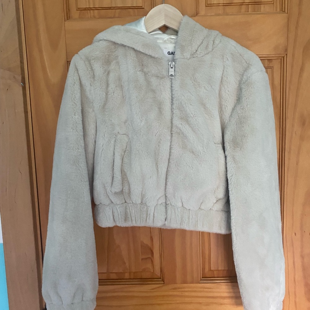 Faux fur coat
